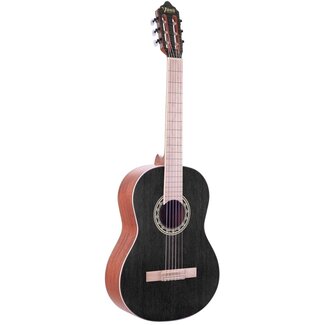 AKT Valencia 354 Series Full Size Classical Guitar - Black