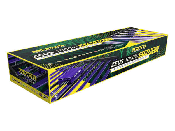 Lumatek Zeus 1000w PPFD