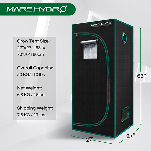Mars Hydro Kweektent (70x70x160cm)