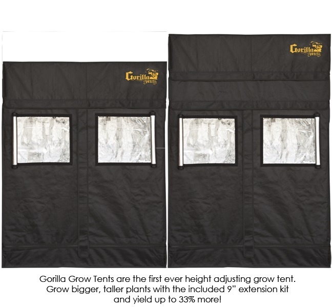 Gorilla Kweektent (GGT24 SH) 61x122x150cm