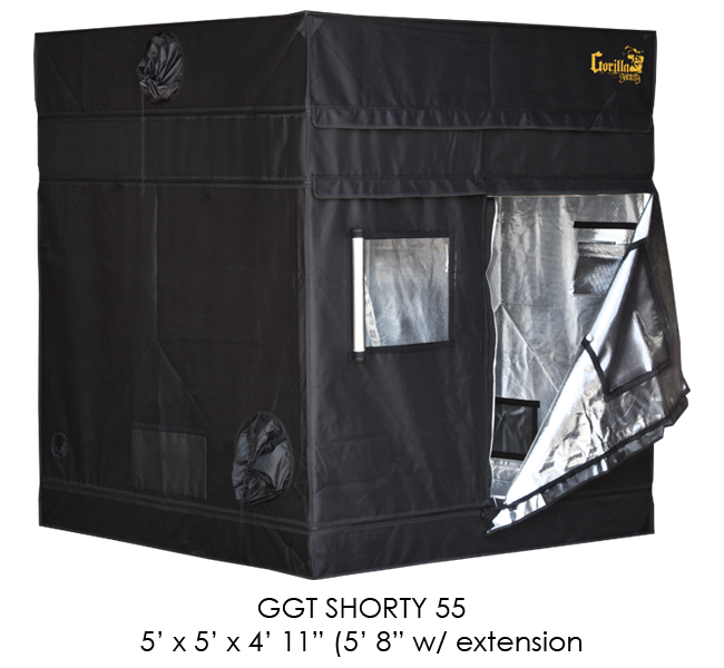 Gorilla Kweektent (GGT55 SH) 152x152x150cm
