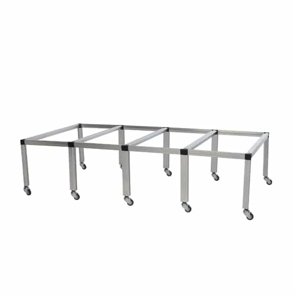 Kweektafel 94,5x185cm met wielen