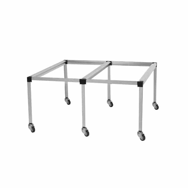 Kweektafel 94,5x94cm met wielen