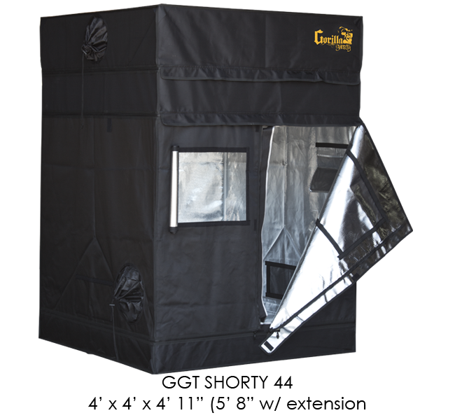 Gorilla Kweektent (GGT44 SH) 122x122x150cm
