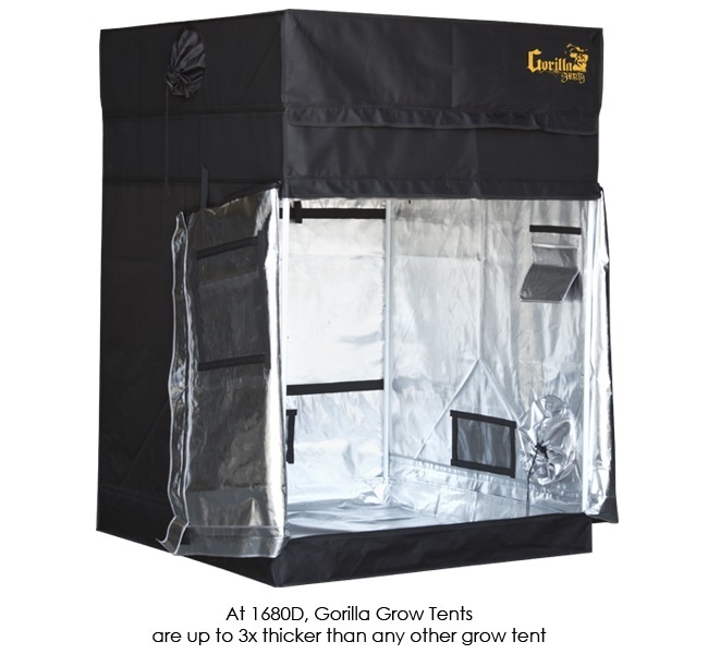Gorilla Kweektent (GGT44 SH) 122x122x150cm