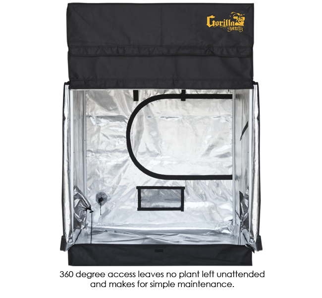 Gorilla Kweektent (GGT44 SH) 122x122x150cm