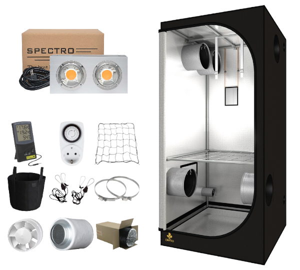 Complete kweektent 80x80 Spectro Light