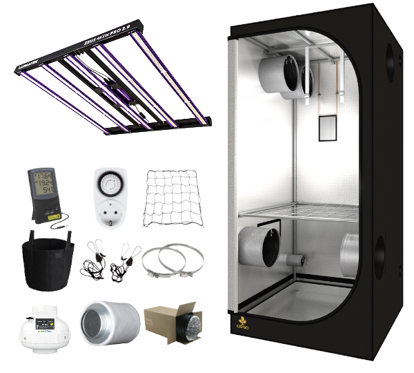 Complete kweektent 100x100 Kind Led