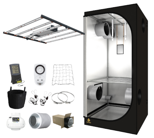 Complete kweektent 120x120 Fluence