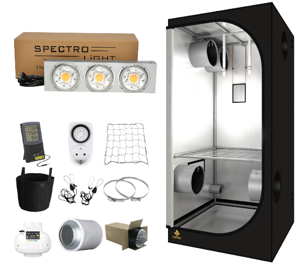 Complete kweektent 120x120 Spectro Light