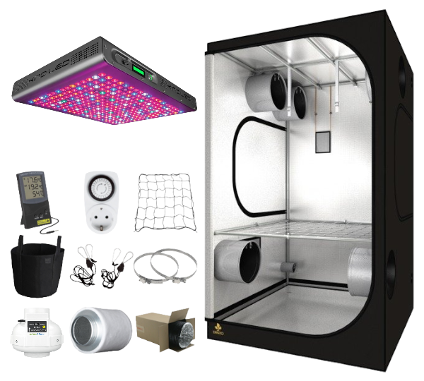 Complete kweektent 150x150 Kind Led