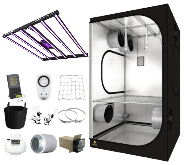 Complete kweektent 150x150 Spectrum King