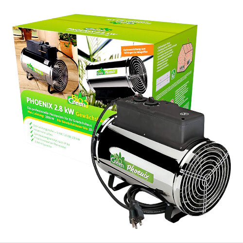 Biogreen Phoenix elektrische verwarming