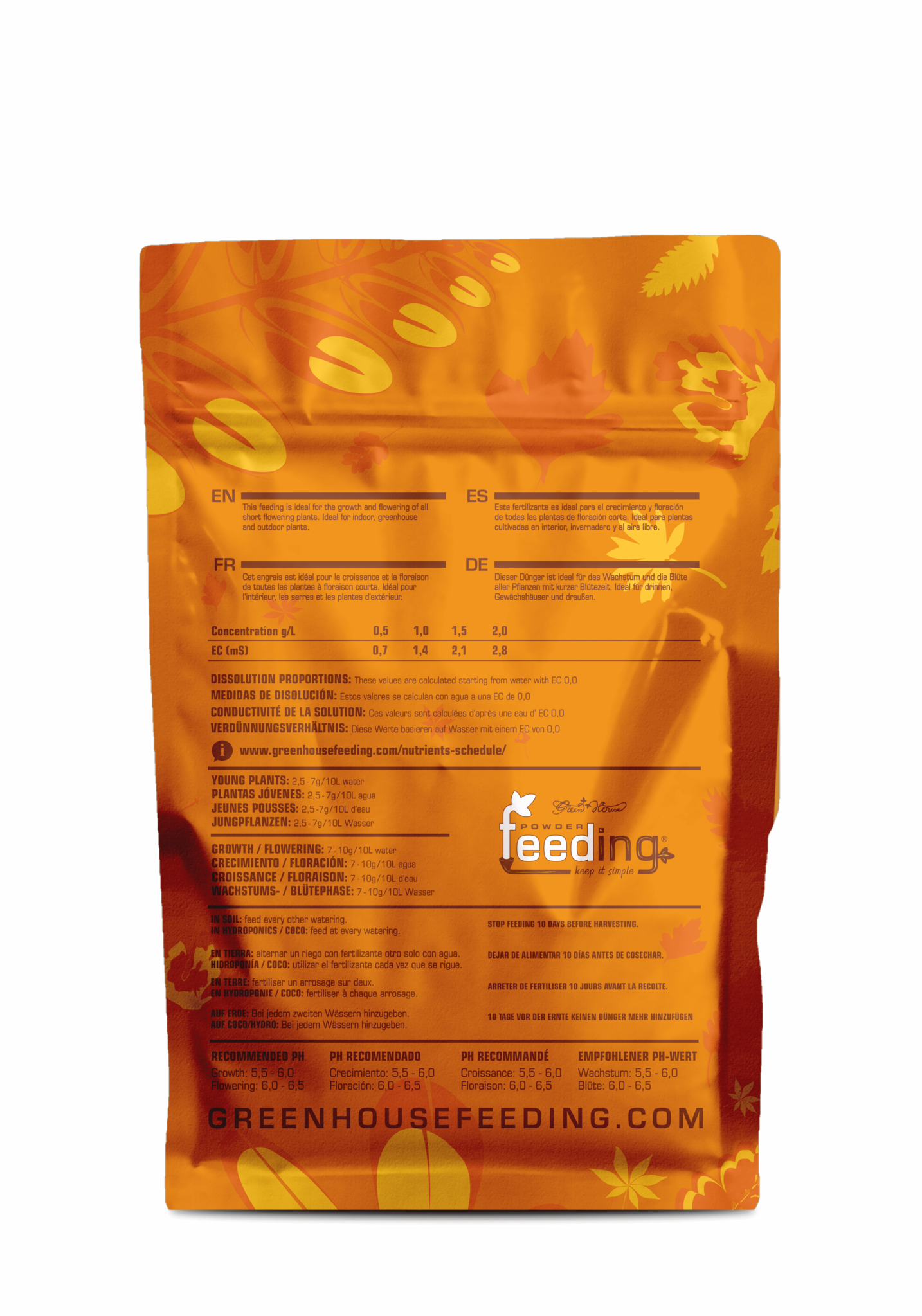 Green House Feeding Short Flowering 2.5kg