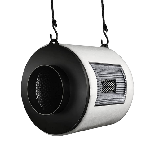 GHP Buisventilator met Filter 100mm (107m³/uur)