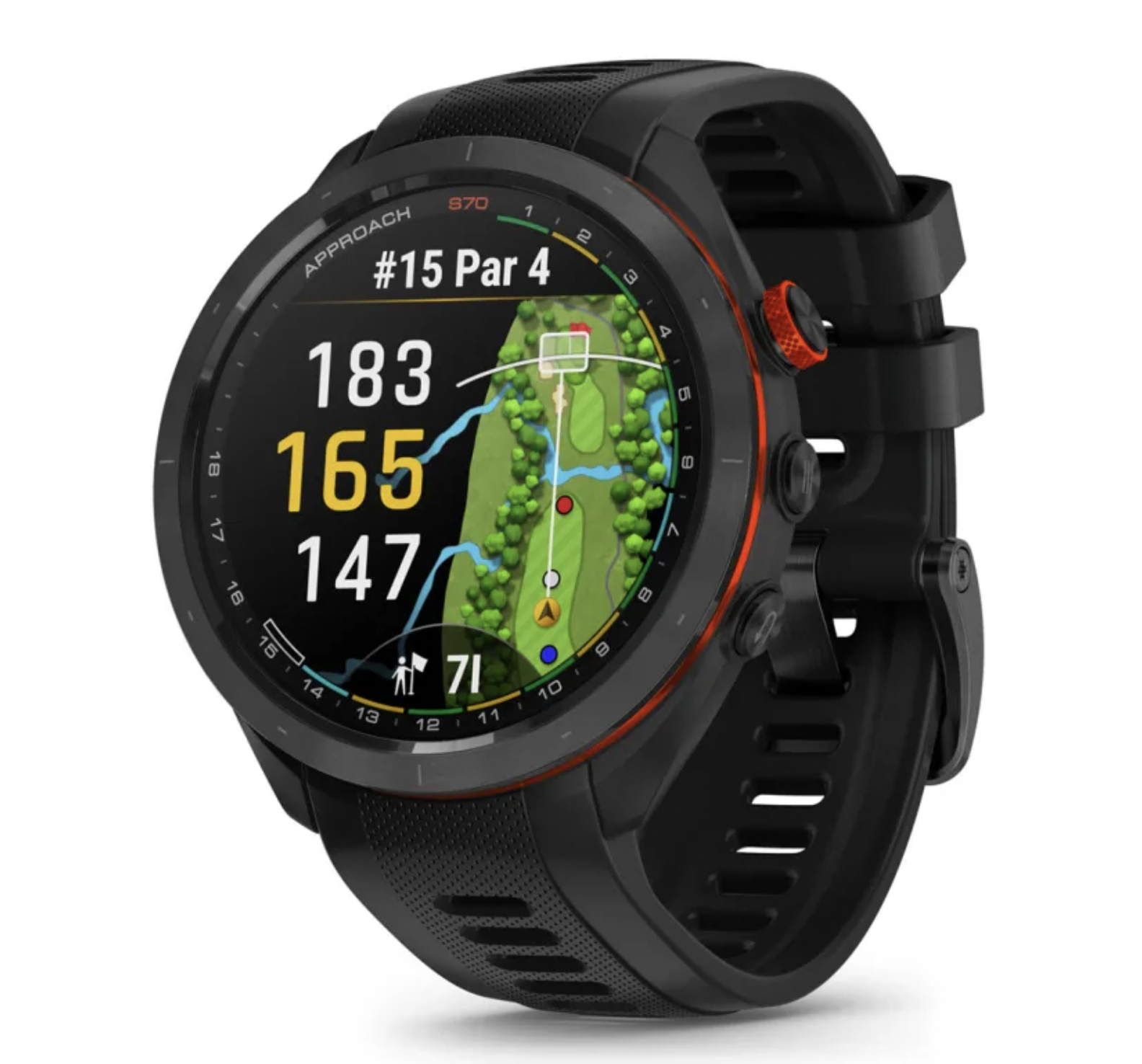 Garmin Approach S70 47MM Black