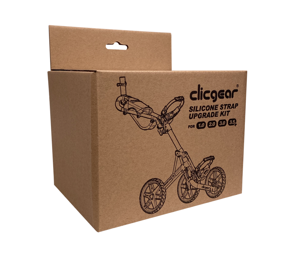 Clicgear Silicone Strap Upgrade Kit - Black