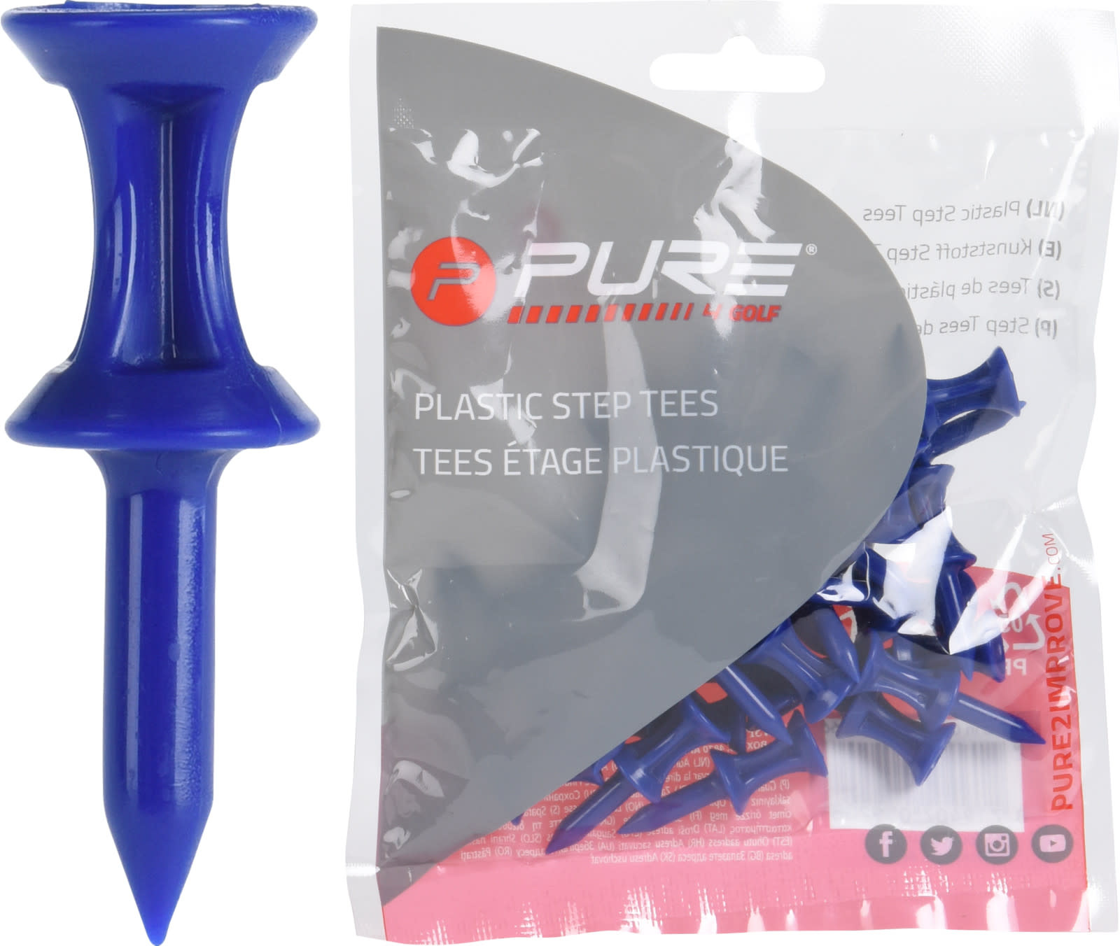 Plastic Step Tees