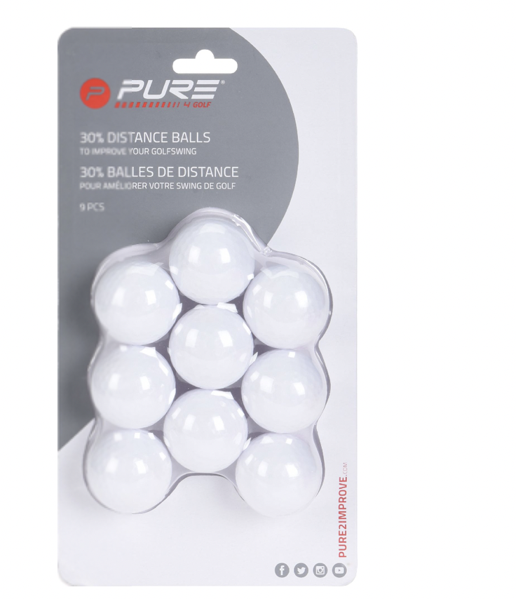 30% Distance Balls 9 stuks