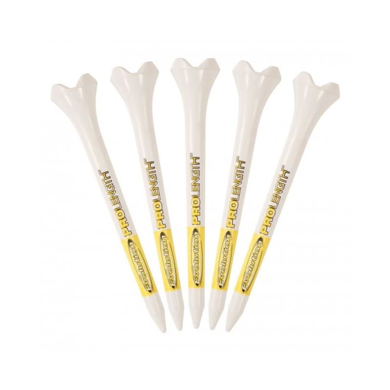 Pride PTS Evolution Plastic Performance Golf Tees (10 Stuks)