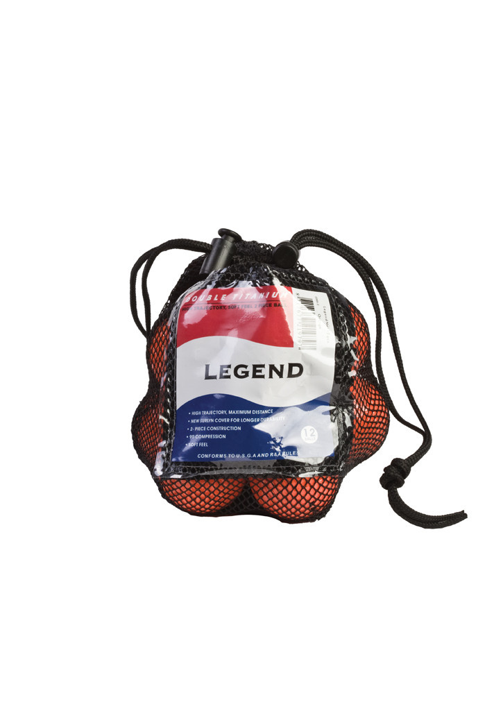 Legend 12 Golfballen in net