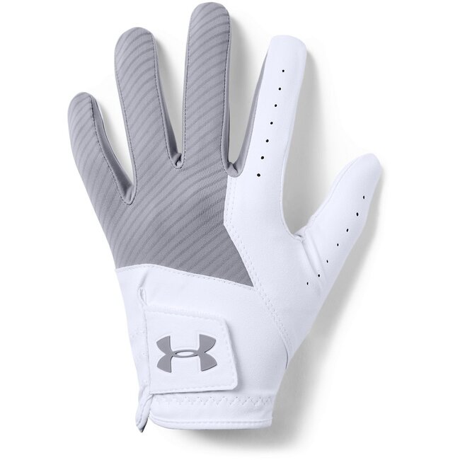 Under Armour Medal Golf Glove - Wit/Steel