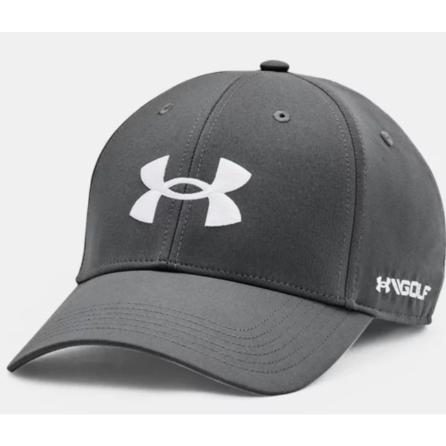 Under Armour Golf96 Hat-Pitch Gray / White