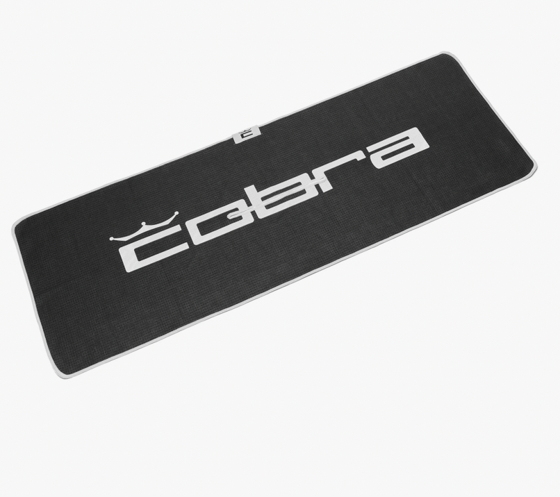 Cobra Microfiber Tour Towel - Black - OSFA