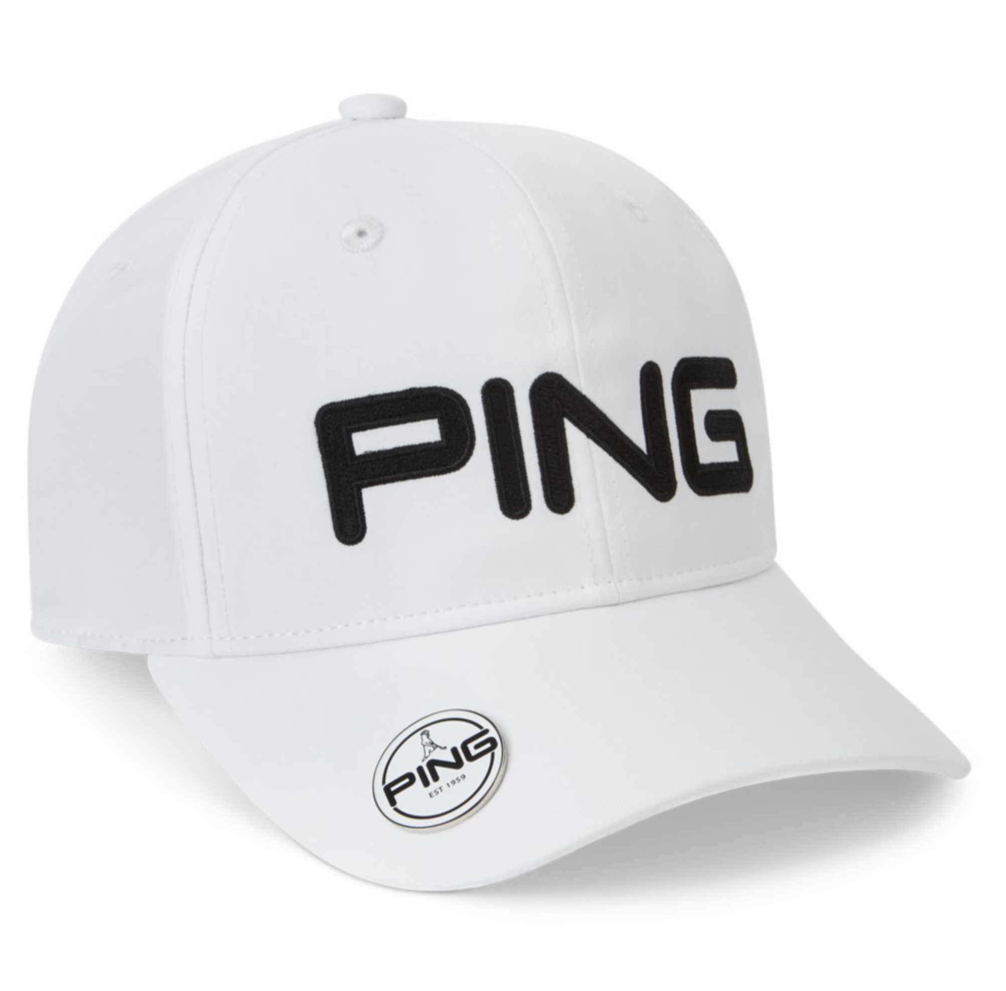 Ping Ballmarker Cap - Wit
