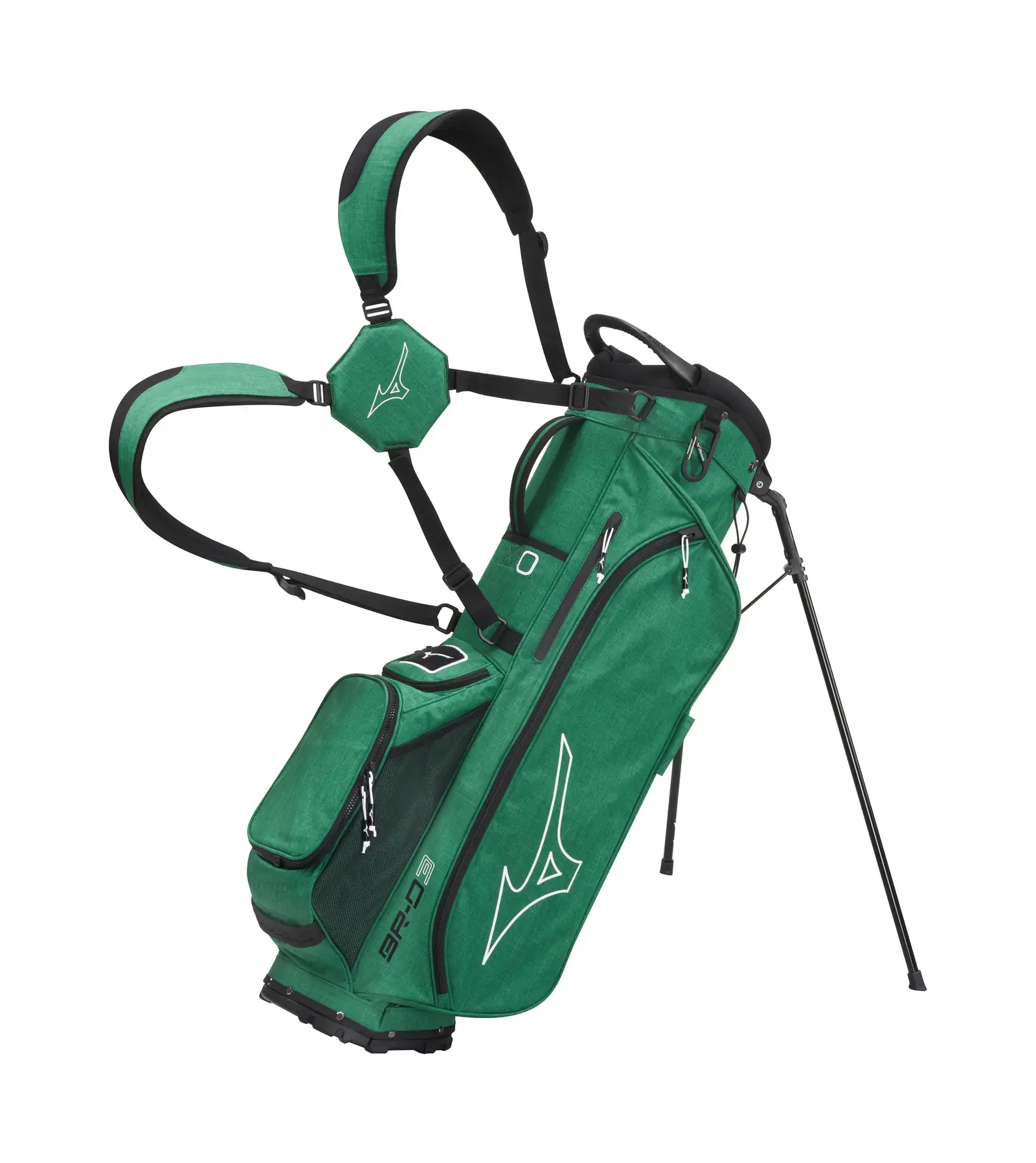 Mizuno BR-D3 Standbag - Heathered Green