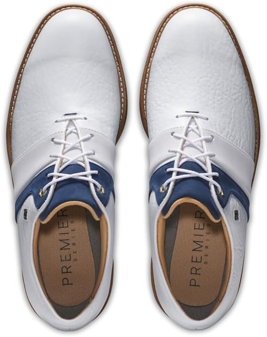 Footjoy DryJoys Premiere - Packard LX - White/Navy/White