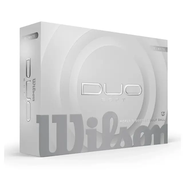Wilson Duo Soft - Twente Golf logoballen wit