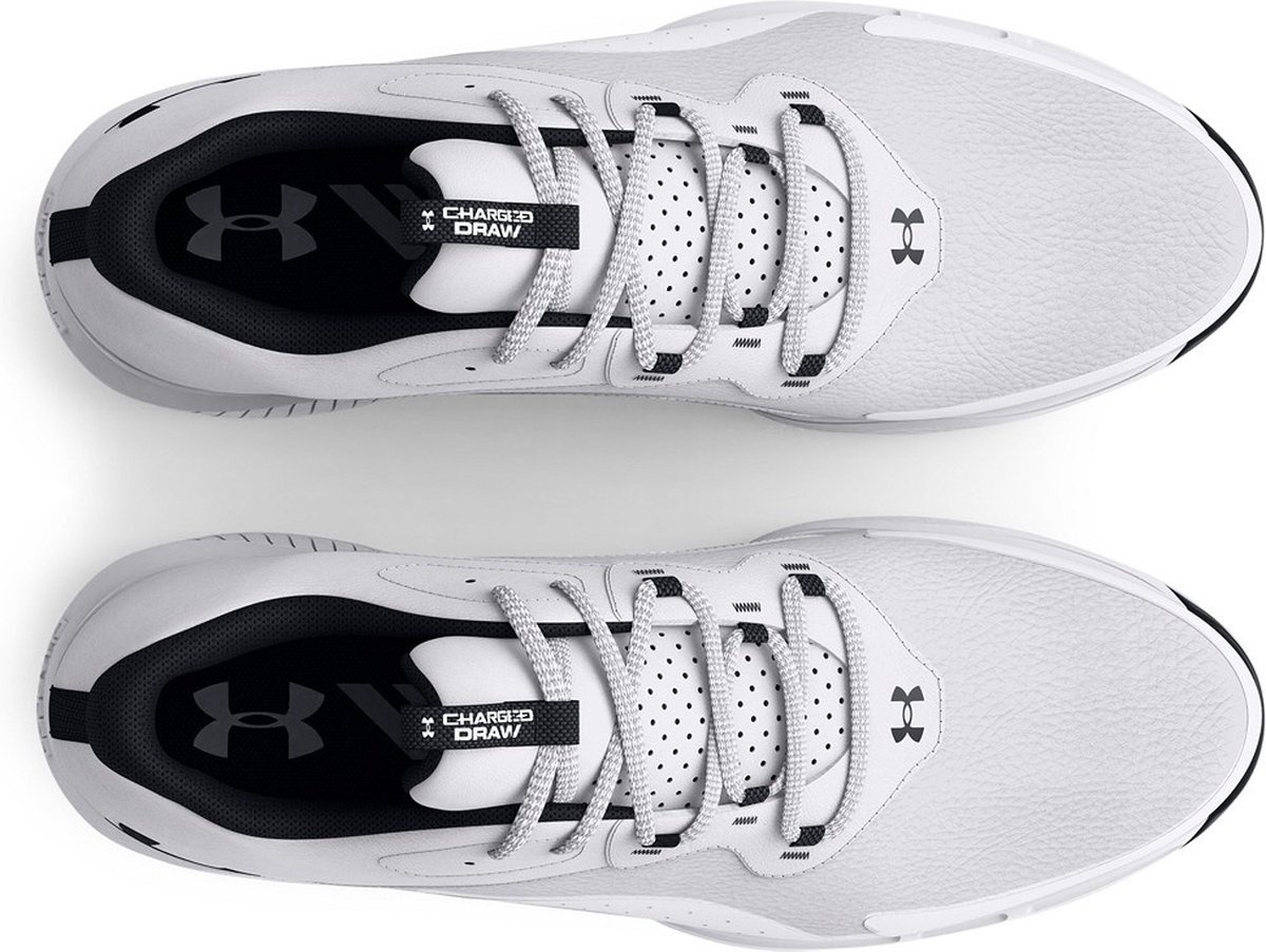 Under Armour Charged Draw 2 Wide - White / White / Black