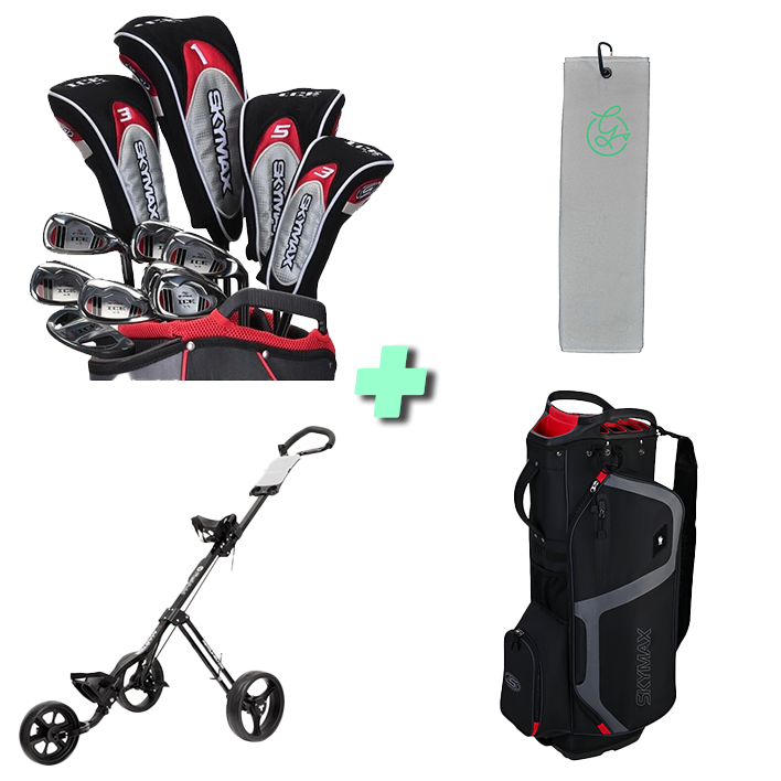 BLACK FRIDAY: Skymax Volledige Set Inclusief Trolley en Cartbag