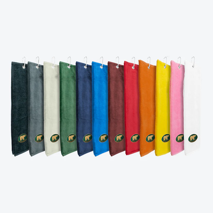 Trifold Golfhanddoek met Logo