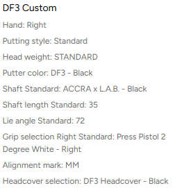 L.A.B. Golf - DF3 - premium occasion - NIEUWSTAAT