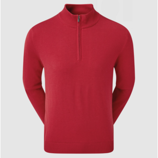Footjoy Wool blend lined 1/2 zip