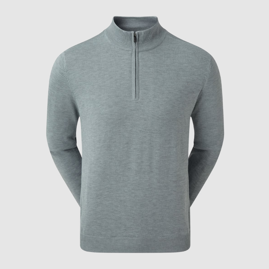 Footjoy Wool blend lined 1/2 zip