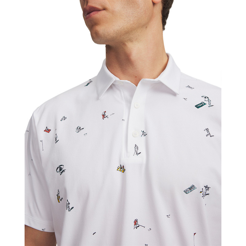 Under Armour -  ArmourDry Print Polo