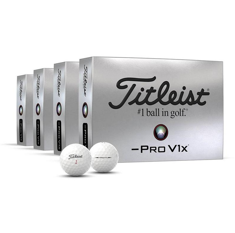 Titleist ProV1x Left Dash Loyalty Rewarded 3 + 1 gratis