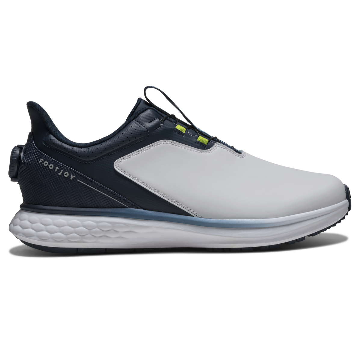 Footjoy Pulse Boa - Wit/Navy/Blauw