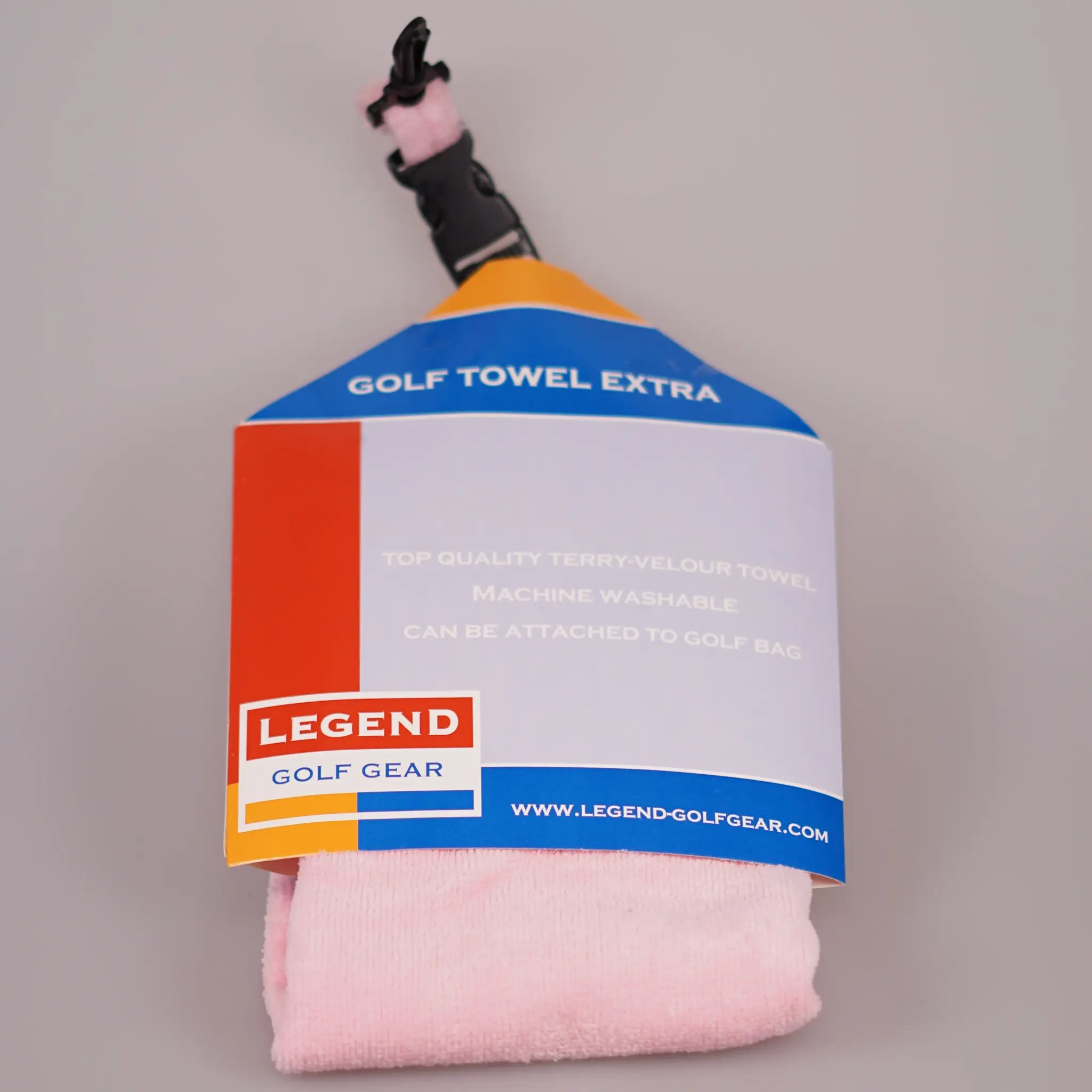 Legend Golf Towel Pink