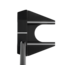 Odyssey Square 2 Square TRI-HOT Black Seven Single Bend