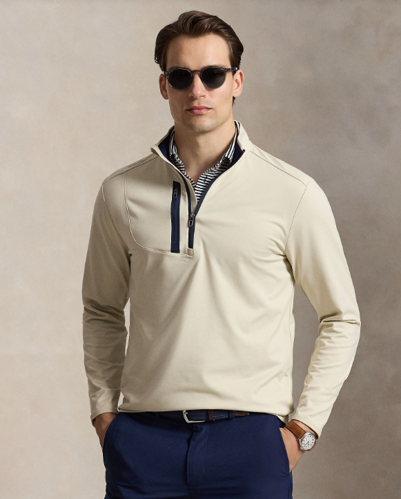 Ralph Lauren RLX - CONCEPT 1 07/15- KNIT-HALF ZIP-PULLOVER