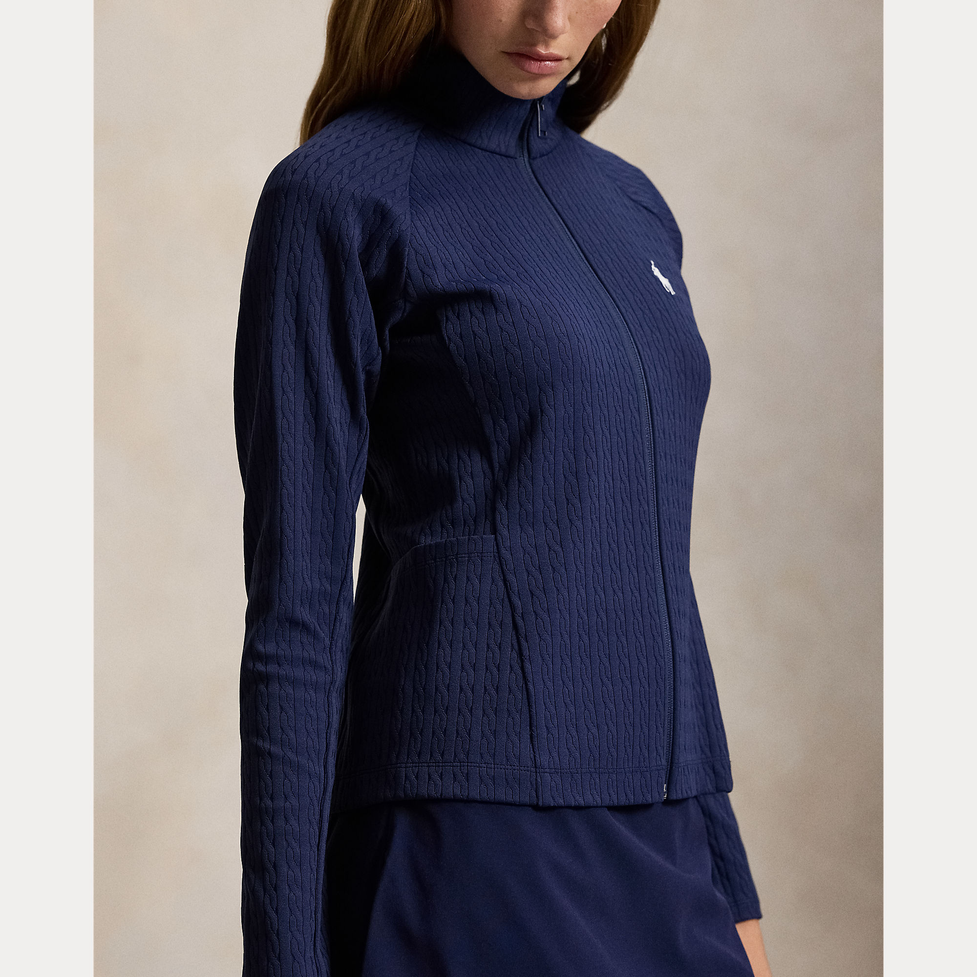 Ralph Lauren RLX - W CONCEPT 1 07/15- KNIT-FULL ZIP-SWEATSHIRT