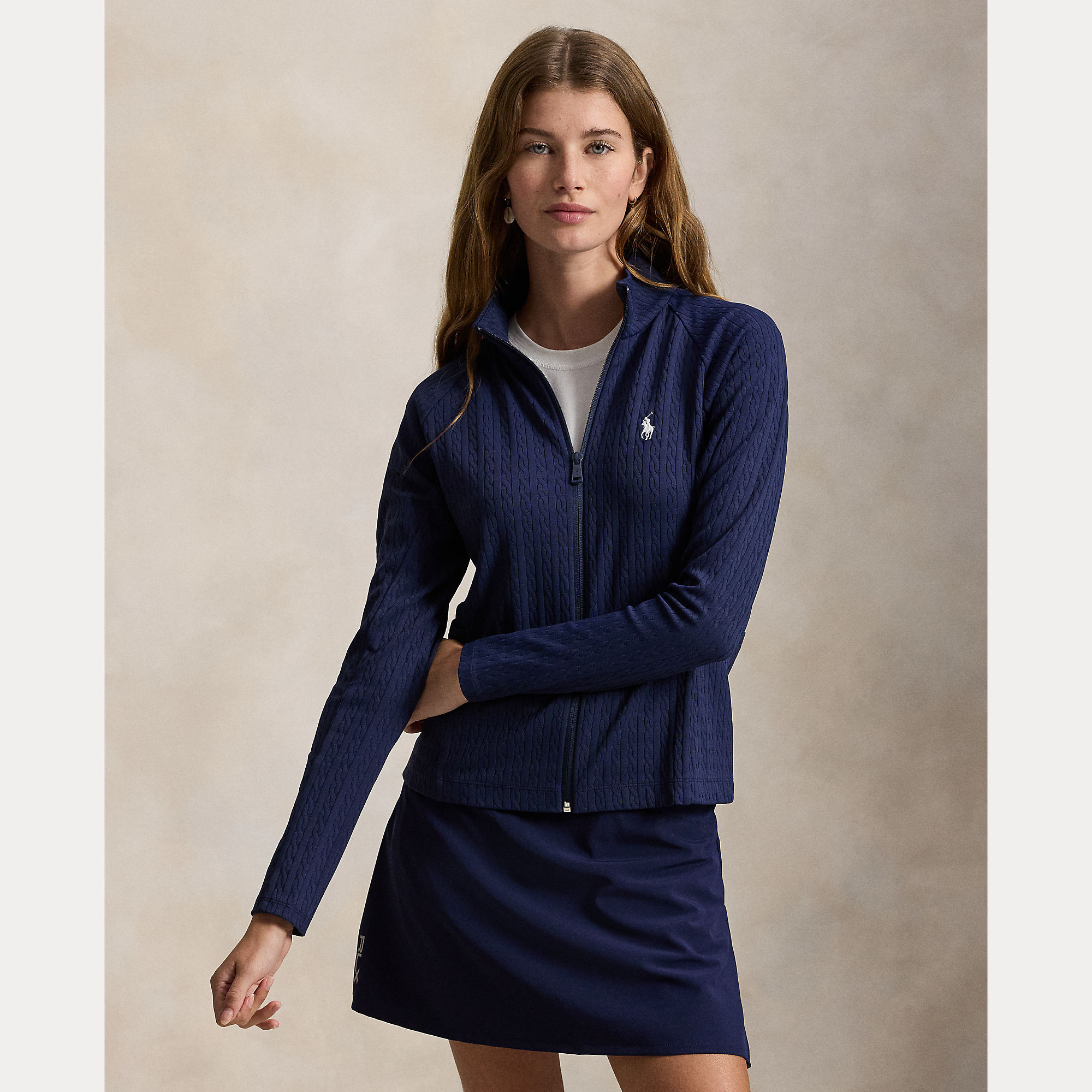 Ralph Lauren RLX - W CONCEPT 1 07/15- KNIT-FULL ZIP-SWEATSHIRT