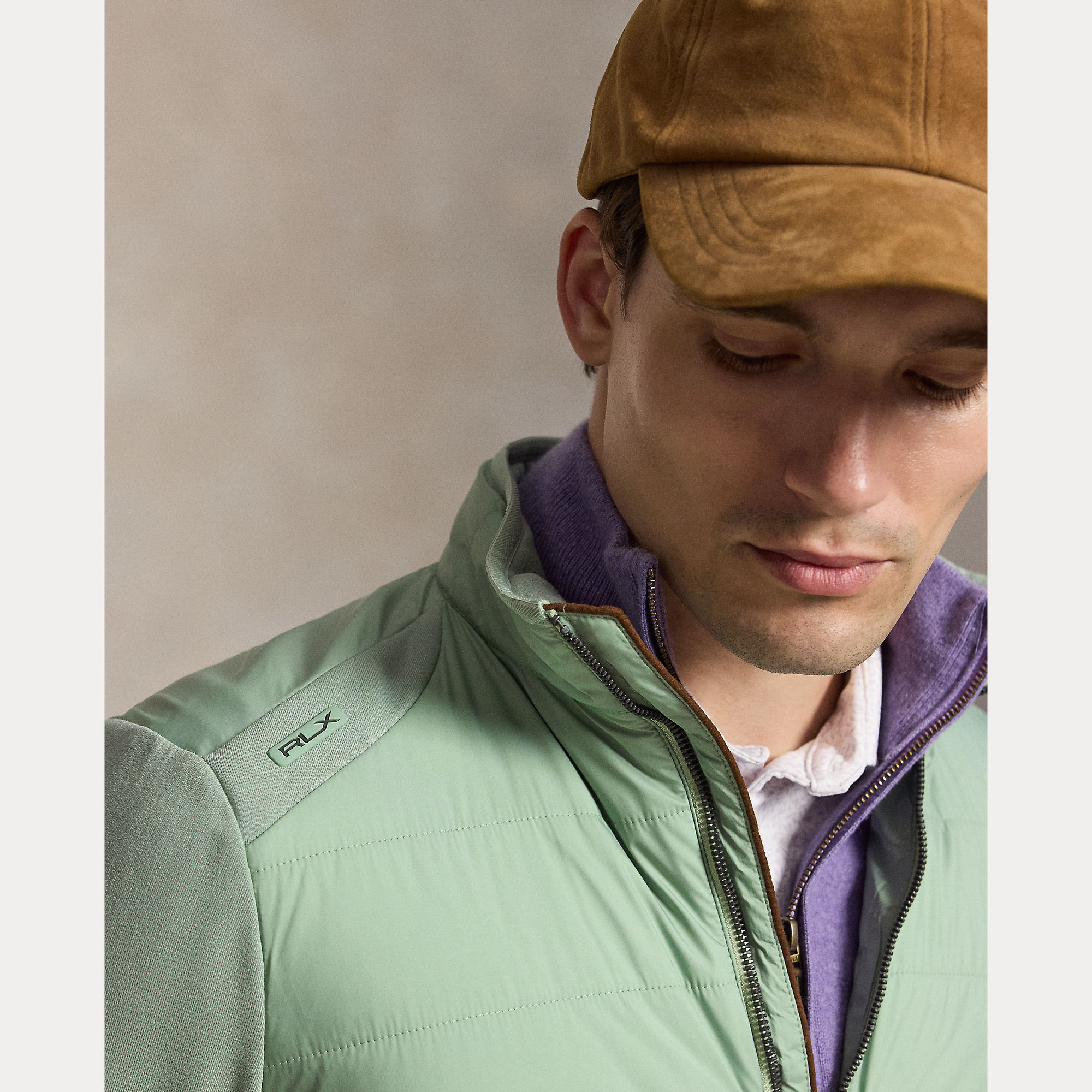 Ralph Lauren RLX - CONCEPT 1 07/15- KNIT-FULL ZIP-SWEATSHIRT