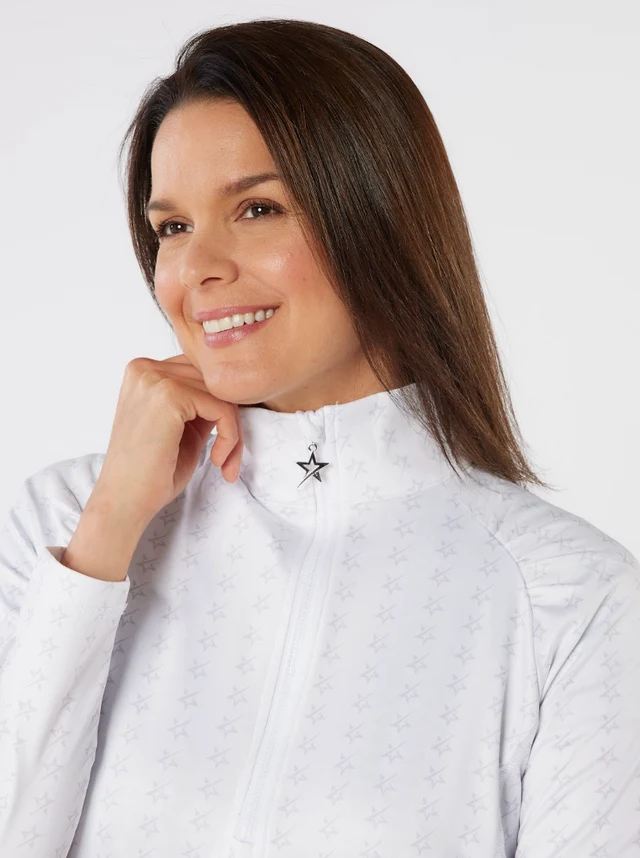 Swing Out Sister - Stardust 1/4 zip tech mid layer