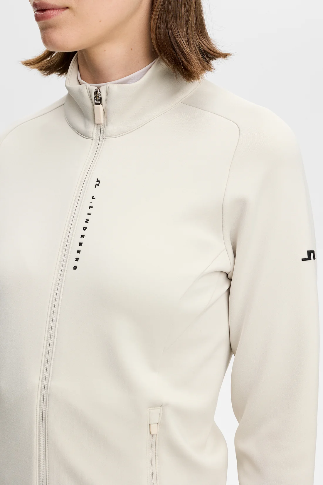J.Lindeberg - SELENA FULL ZIP MID LAYER