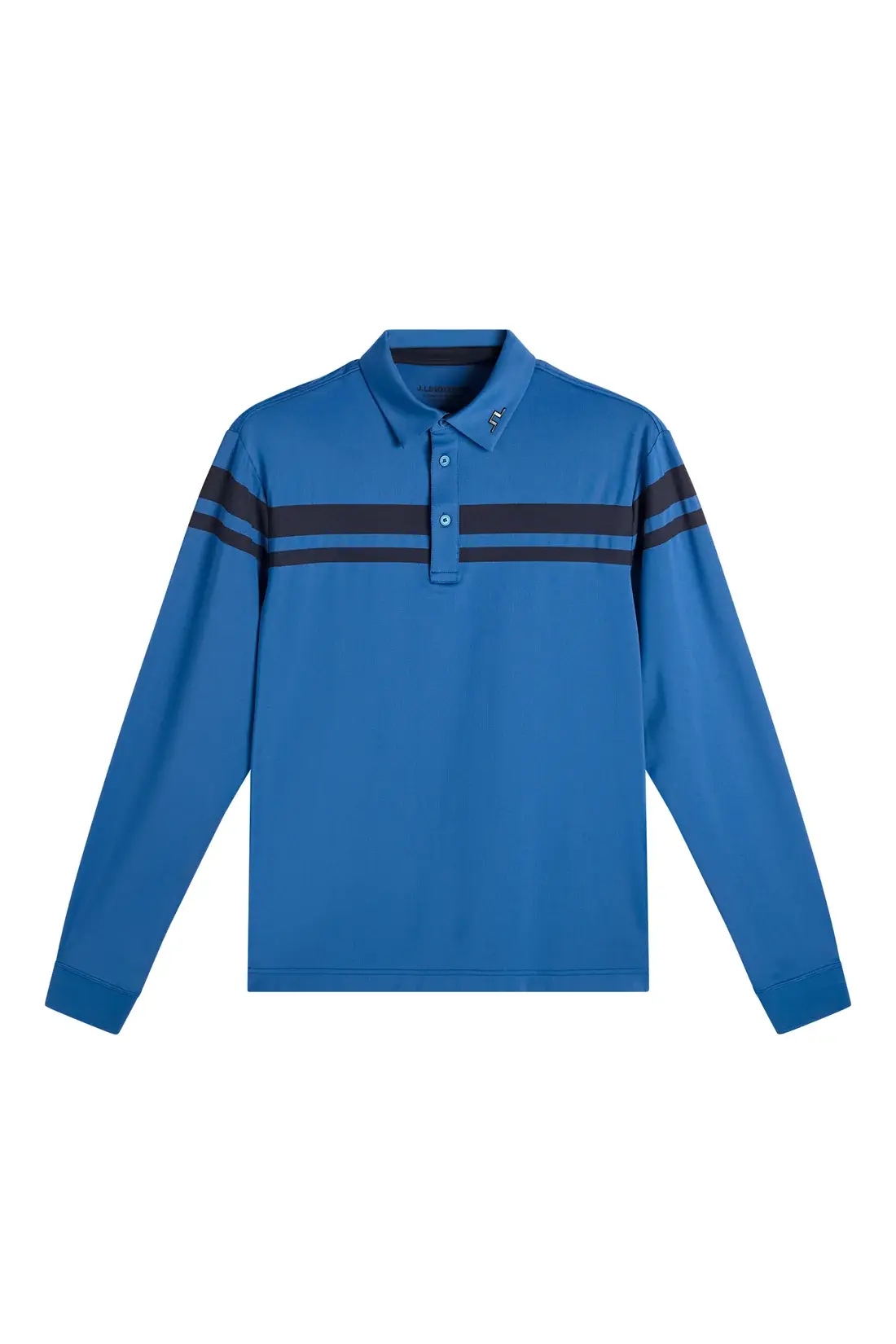 J.Lindeberg - KENNY LS STRIPE POLO